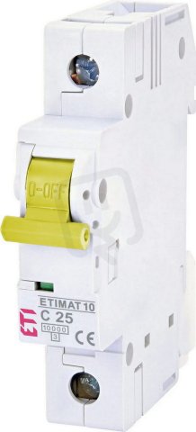 Jistič ETIMAT COLOUR 1p C25 10kA ETI 002101018