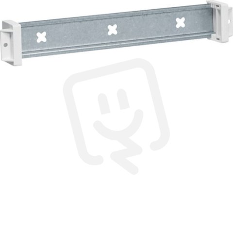 DIN lišta snížená 35x7,5 izolovaná, 1 pole, 3 polohy až o 21 mm HAGER UT22C