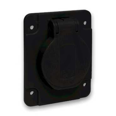 Schneider PKN61N Zásuvka 65 x 85 16A 2P+PE 250V IP54 černá