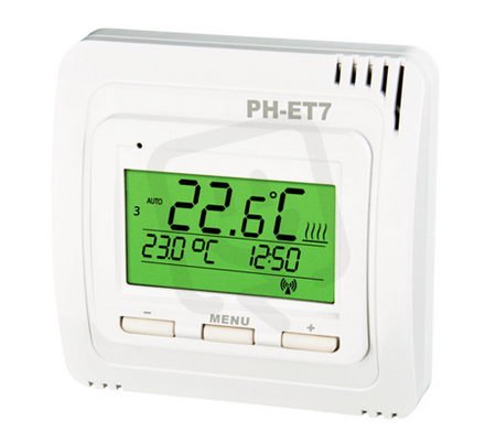 Elektrobock 1337 Bezdrátový termostat-vysílač pro elektrickéVytápění.PH-ET7-V