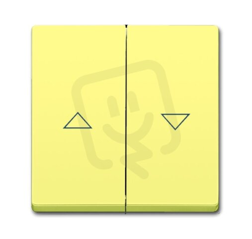 ABB 1751-0-3011 Kryt spínače žaluziového kolébkového, dělený, s potiskem