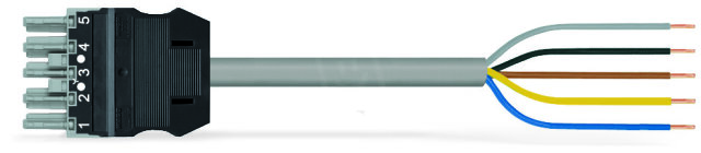 Konektor s připojovacím kabelem Cca 5pól. WAGO 771-9395/166-303
