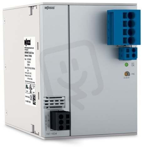 Spínaný napájecí zdroj Classic 1fáz. 24V DC 20 A TopBoost WAGO 787-1634/000-070