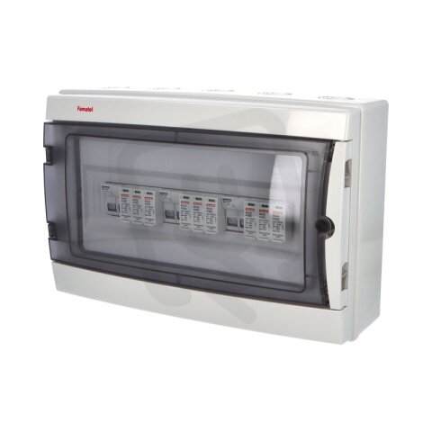 Fotovoltaická rozvodnice SolarBOX pro 3 stringy IP65, DC, 1000V FAMATEL fr017L