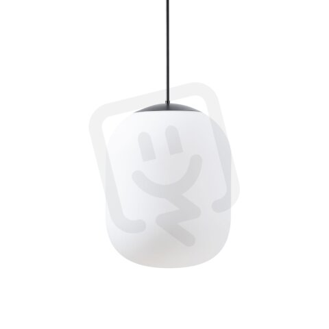 Závěsné LED svítidlo se skleněným stínidlem OSMONT TANIA P2 HP 59W IP40 4K černá
