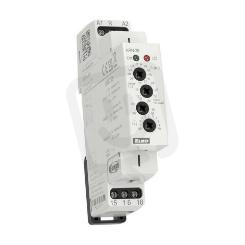 Multifunkční hlídací napěťové relé DC HRN-36 ELKO EP 8595188184953