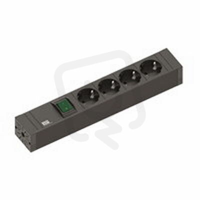 Bachman 420.0012 CONNECT LINE 4xCEE7/3, with switch, power 2,0m