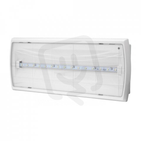 MODUS TIGER 1W LED BASIC IP22 3h svítící při výpadku čirý kryt