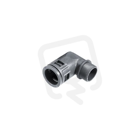 Úhlové hadicové šroubení SILVYN KLICK 90° M63X 1.5 BK LAPP 55501255