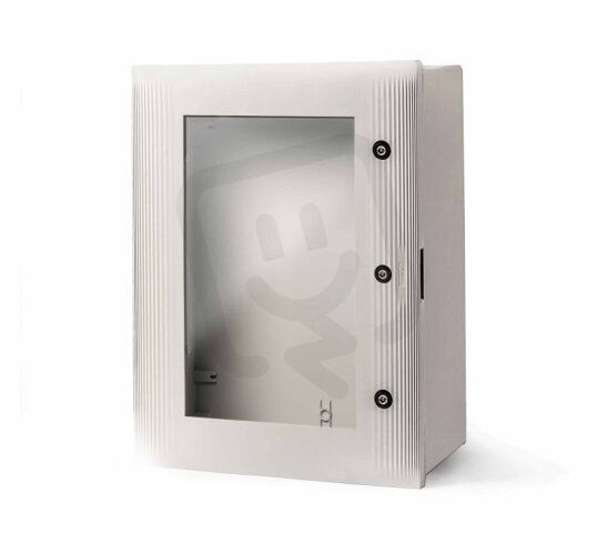 Skříň 49168-T STONE IP55, 800x600x300mm, průhledné dveře, bez montážní desky