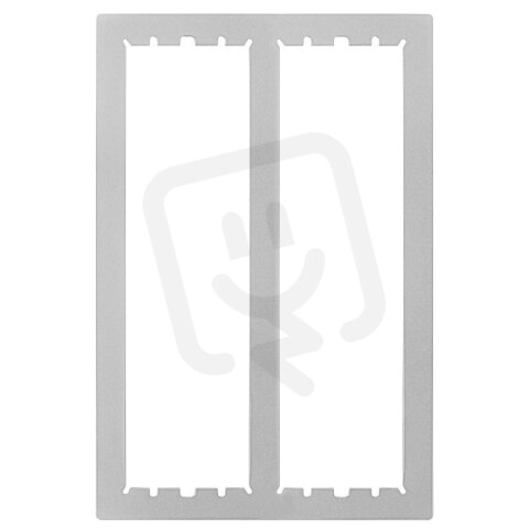 Lemovací rámeček, 6 modulů, 2 sloupce URMET 1168/626