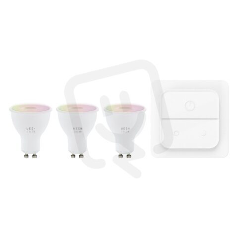 Světelný zdroj SET 3XLM-ZIG-RGB/CCT GU10 4,9W+SCHALTER EGLO 110417