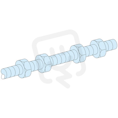 Distanční tyč pro přípojnice nastojato SCHNEIDER LVS04691