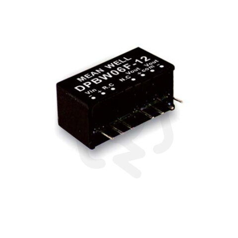 Měnič DC/DC modulový 6W 15V MEAN WELL DPBW06G-15