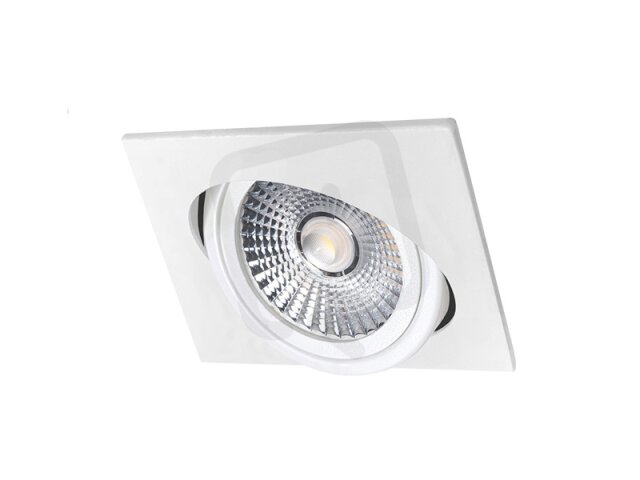 Výklopný stmívatelný LED podhled VP COB  6W 3000K hranatý + DIM PN14100068