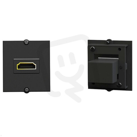 Bachman 917.146 Rahmen HDMI Buchse Buchse 90°