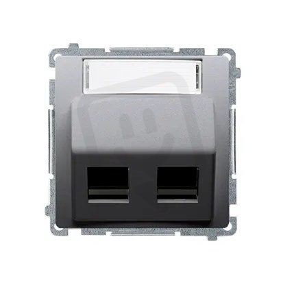 BMGPS2P.02/43 Kryt zásuvky komunikační d