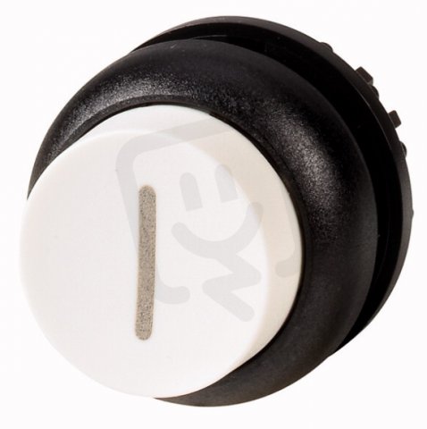 Eaton M22S-DH-W-X1 Ovládací hlavice, zvýšené tlačítko, bez aret, černý, bílá I