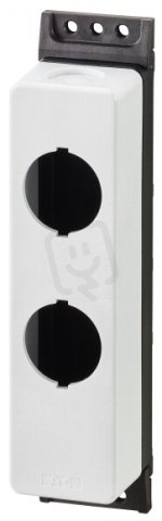 Eaton M30-FI2-* Povrchová skříňka, plochá, IP67/IP69,2 místa M30,individ. popis