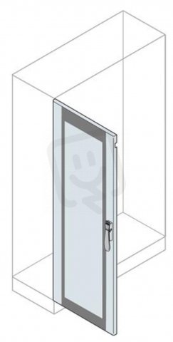 Dveře prosklené pro dvoukřídlé provedení