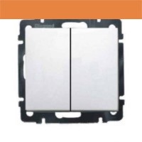 VA BÍLÁ 2XSTŘ. PŘEPÍNAČ Č.6+6 LEGRAND 774408RD