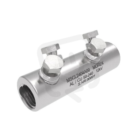 Kabelová spojka MSCL241 Al/Cu 50-240mm2, 4x Al šroub, 12 kV MOREK MSCL2404A00