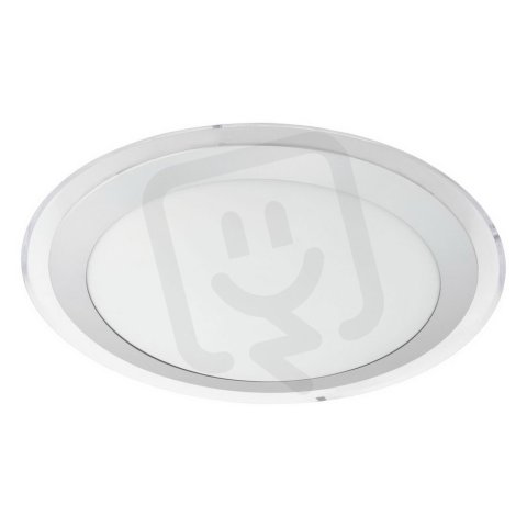 Stropní svítidlo COMPETA 1 LED d335 bílá/stříbrná/čirá 15,6W IP20 EGLO 95677