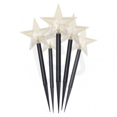5LED GARDEN STAR 2AA WW