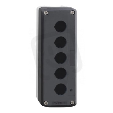 Prázdná skříň XALD, 5 otvorů SCHNEIDER XALD05CUST01