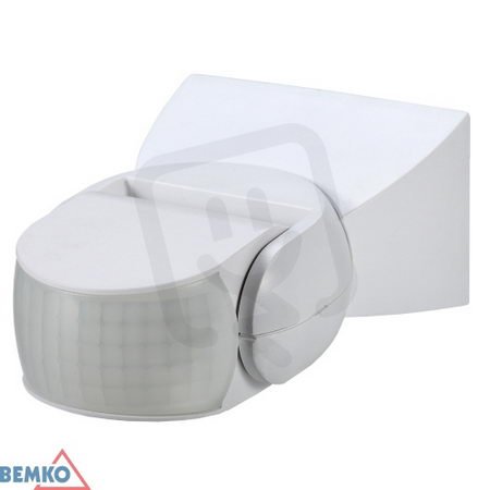 Pohybové čidlo PIR SES15WH 1200W 180° IP65 bílé Bemko 104029