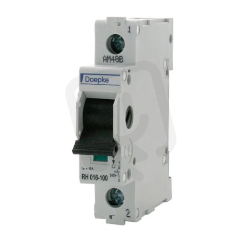 Výkonový odpínač RH 016-100 1pól., 16A,  1 sp., 0 rozp., 0 přep. DOEPKE 09981052