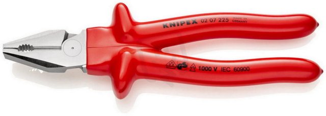 Silové kombinované kleště 225 mm KNIPEX 02 07 225