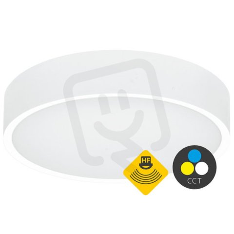 MARTIN LED sv. vč. HF senz. 15W,CCT, 1650lm,IP6 ECOLITE WMAT300/HF-15W/BI
