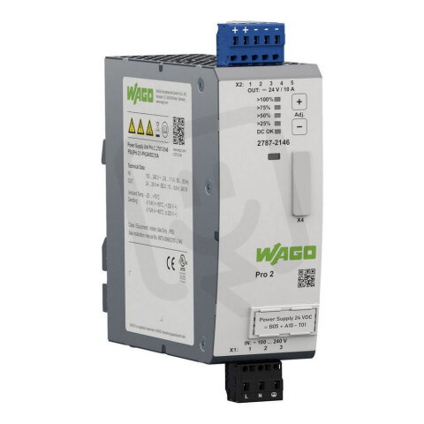 Napájecí zdroj pro 2 1fáz. WAGO 2787-2146