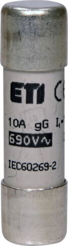 Válcová pojistka CH14 gG 10A/690V ETI 002651028