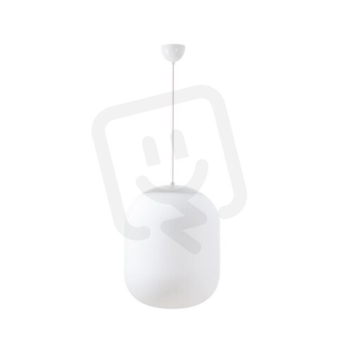 Závěsné LED svítidlo se skleněným stínidlem TANIA P1 27W IP40 DALI 3K bílá