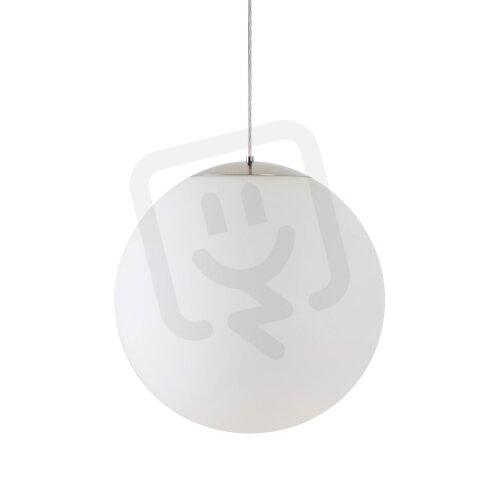 Závěsné LED svítidlo se skleněným stínidlem OSMONT ADRIA S4 HP 59W IP40 3K chrom
