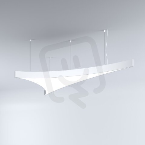LED Svítidlo MI-SAIL-AR, 69W, 3000K, bez trafa, 24VDC, IP20, bílá FPMI032-10NL0B