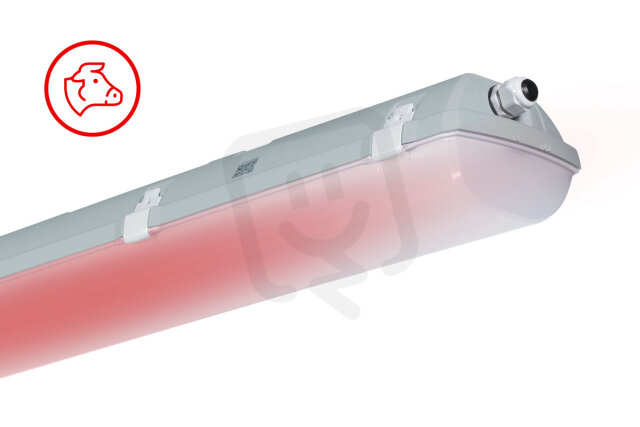 Průmyslové svítidlo FUTURA 2.4ft ABS 8800/840 RED 49,7W IP66 TREVOS 107014