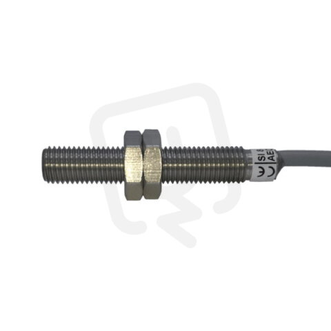 Indukční senzor d8 mm AECO SI8-DC2 PNP NC LC5