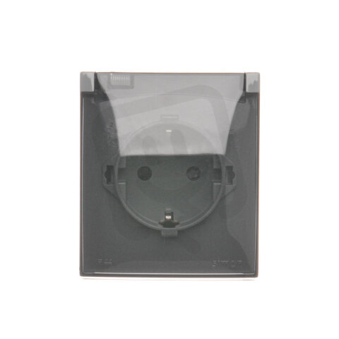 Zásuvka silová 1 násobná typ F (přístroj