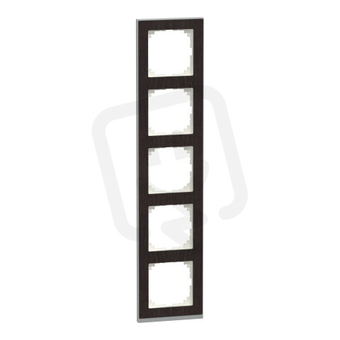 Krycí rámeček, Merten M-Pure Decor, pětinásobný, Wenge SCHNEIDER MEG4050-3671