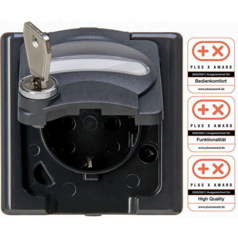 104215005 BLUE ELECTRIC - earthed socket