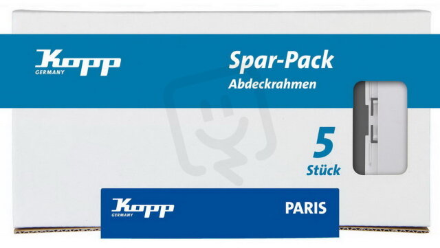 402502018 Profi-Pack: 5 Cover frames 2-f