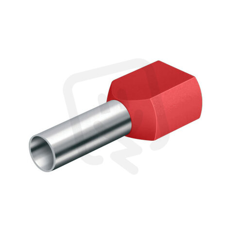 Dutinka dvojitá, průřez 2x1,5mm2 / délka