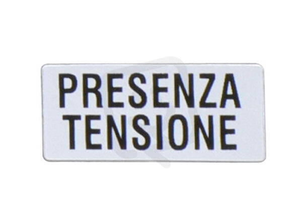 Lovato LPXAI225 Štítek ''PRESENZA TENSIONE''