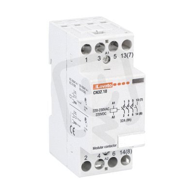 Lovato CN3210024 Instalační stykač 32A 4Z 24V AC/DC