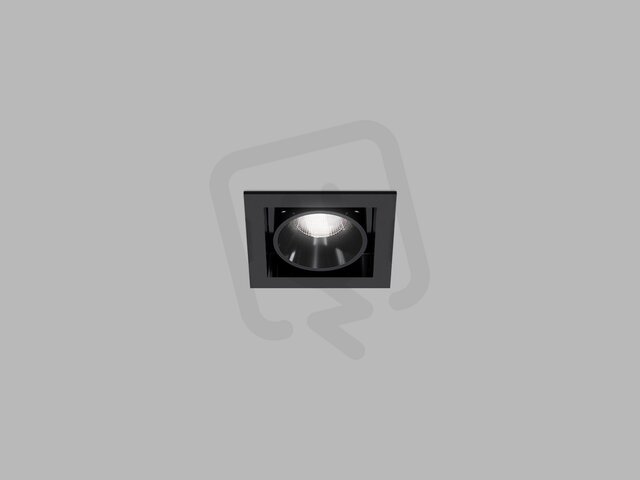Zápustné svítidlo LED2 RIVA MAXI 1, B DALI/PUSH 5W 2700K/3000K/4000K UGR černá
