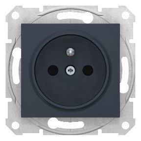 Sedna Zásuvka 2P+PE s clonkami, Graphite SCHNEIDER SDN2800170