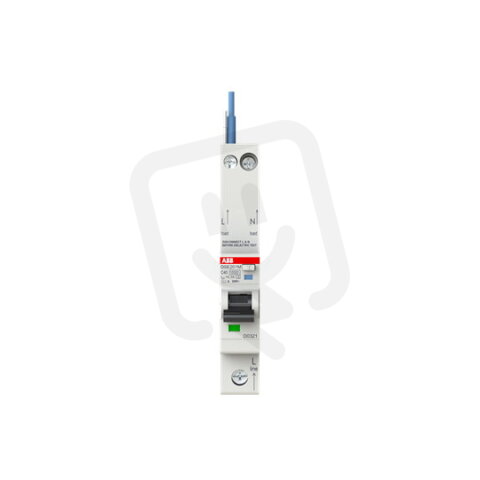 ABB DSE201 M C40 A300 kombinace jistič/chránič 1P+N 1M 10kA 40A 300mA C A